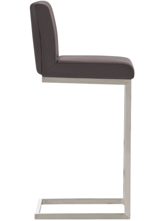 Banqueta alta Paros, castanho