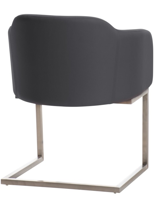 Cadeira para visitantes Magnus, cinza