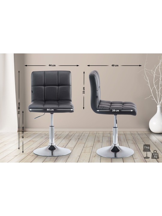 Espreguiçadeira Palma V2, preto