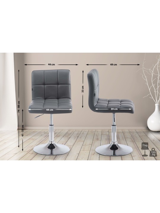 Espreguiçadeira Palma V2, cinza