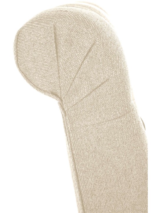 Cadeira da sala de jantar tecido Lisburn, creme