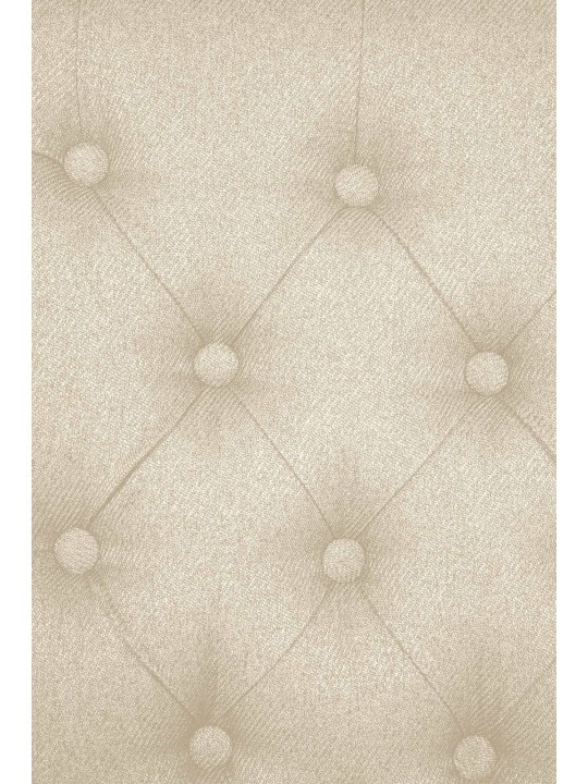 Conjunto de 2 cadeiras de jantar em tecido Lisburn, creme