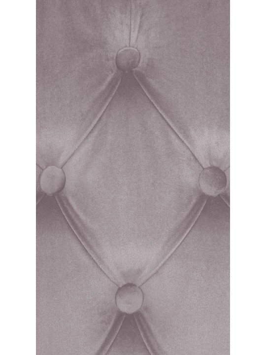 Conjunto de 2 cadeiras de jantar em veludo Lisburn, cinza Conjunto de 2 cadeiras de jantar em veludo Lisburn, cinza