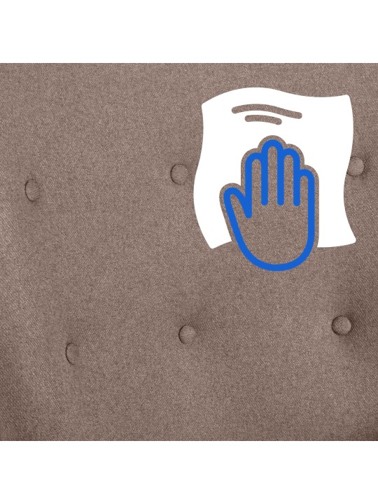 Cadeira Sanka tecido, taupe Cadeira Sanka tecido, taupe