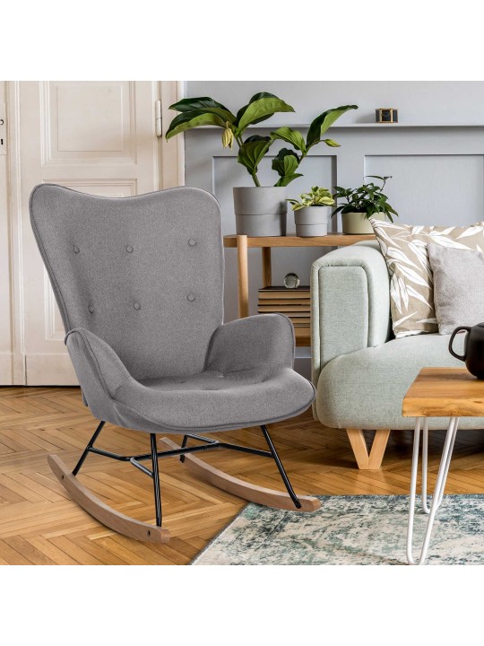 Cadeira Sanka tecido, cinza Cadeira Sanka tecido, cinza