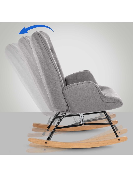 Cadeira Sanka tecido, cinza Cadeira Sanka tecido, cinza