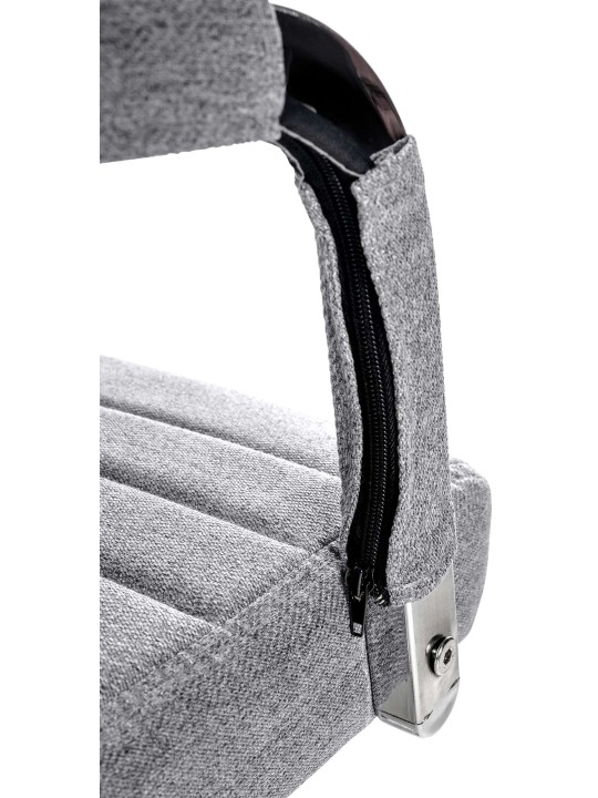 Cadeira de escritório tecido Amadora, cinza