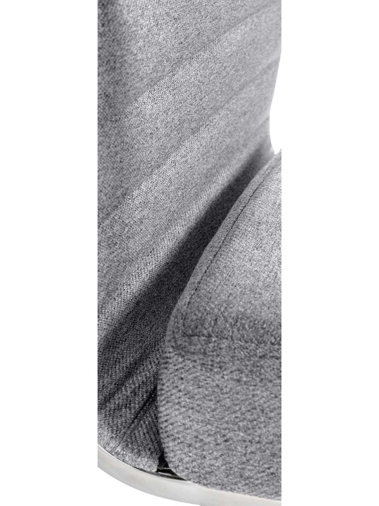 Cadeira de escritório tecido Amadora, cinza