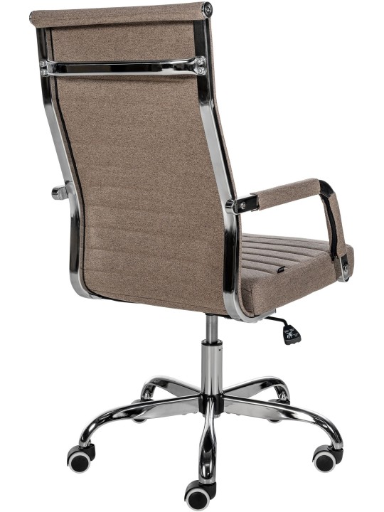 Cadeira de escritório tecido Amadora, taupe