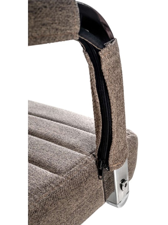 Cadeira de escritório tecido Amadora, taupe