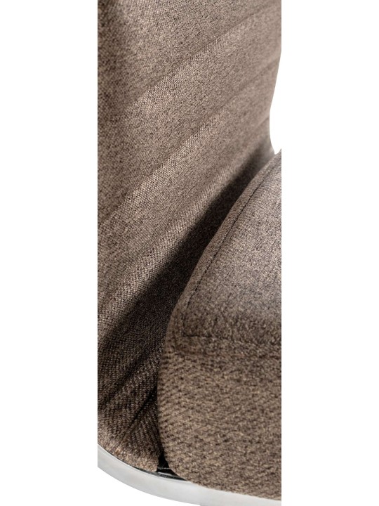 Cadeira de escritório tecido Amadora, taupe