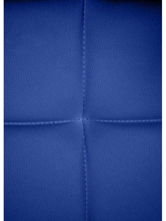 Cadeira para visitantes Canada B couro sintético, azul