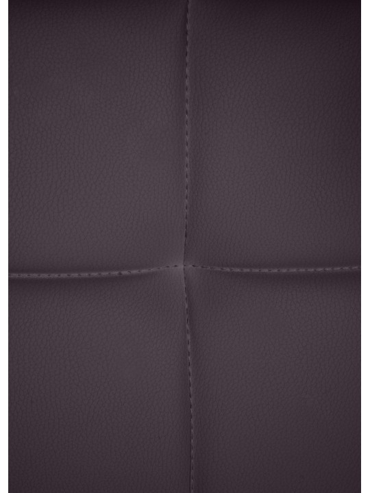 Cadeira para visitantes Canada B couro sintético, castanho