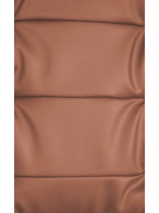 Cadeira de escritório Oxygen couro sintético, castanho claro