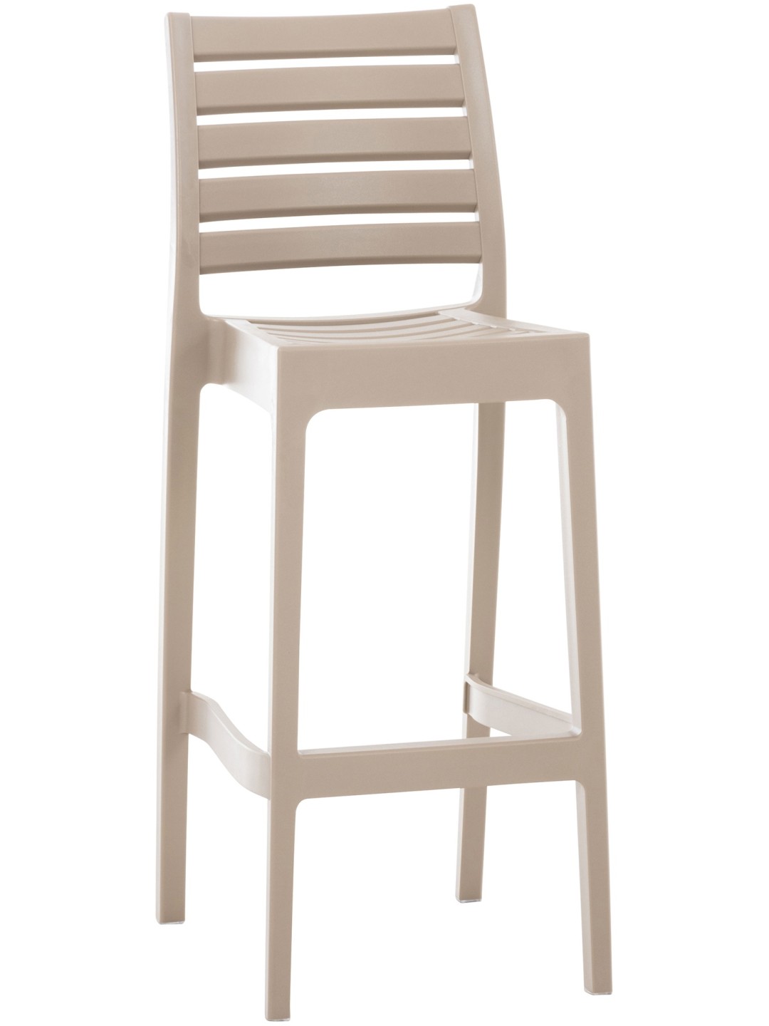 Banco de bar Ares, cor de lama