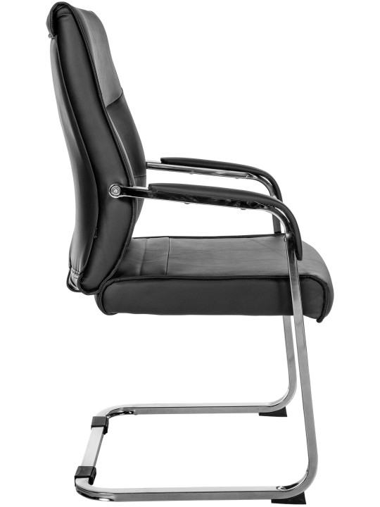 Cadeira para visitantes Hobart, preto