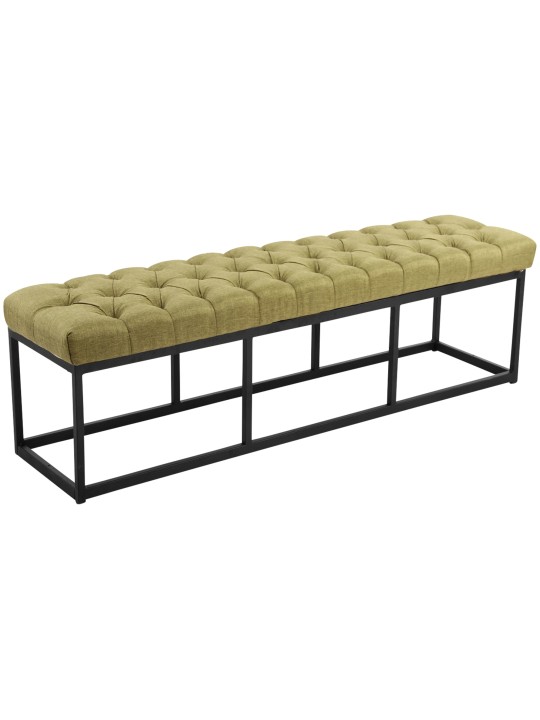 Banco Amun tecido 150 cm, verde Banco Amun tecido 150 cm, verde