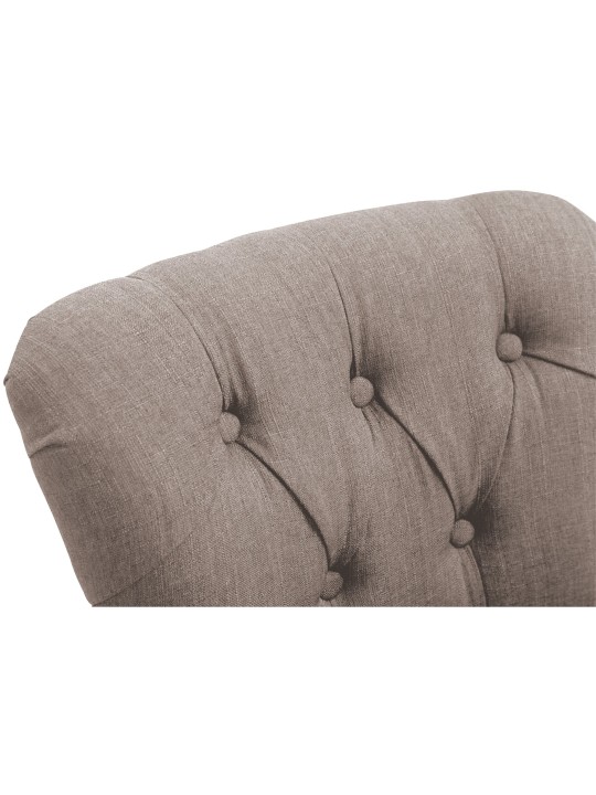 Banco alto tecido Lakewood, luz antiga, taupe Banco alto tecido Lakewood, luz antiga, taupe