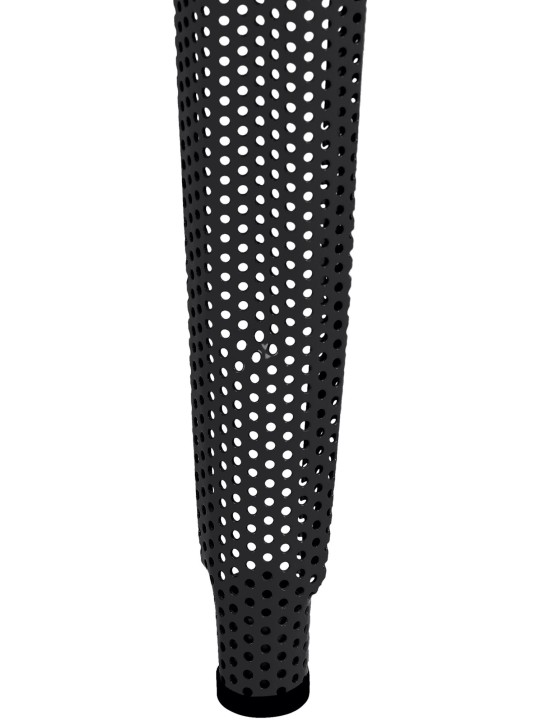 Banqueta alta Fletcher, preto