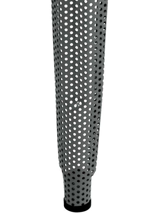 Banqueta alta Fletcher, cinza