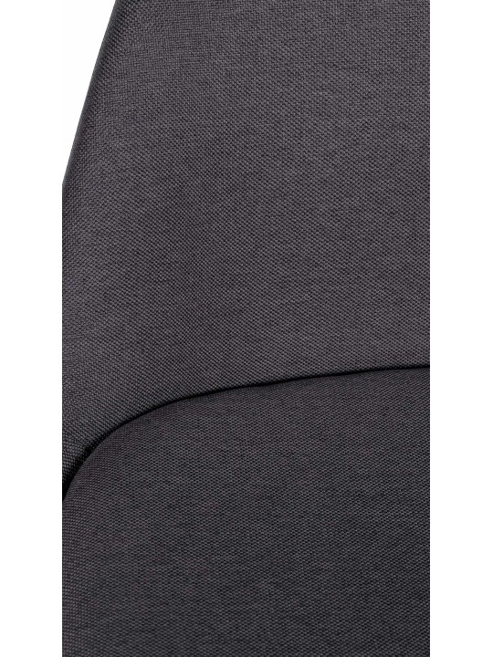 Banqueta alta tecido Corbin Square, cinza escuro