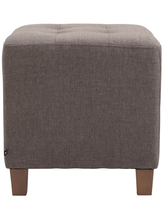 Banqueta Faraó, luz antiga, taupe