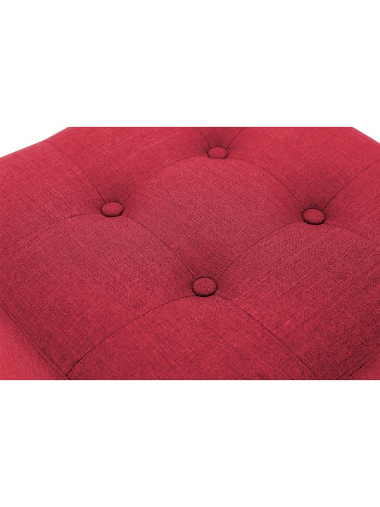 Banqueta Faraó, luz antiga, vermelho Banqueta Faraó, luz antiga, vermelho
