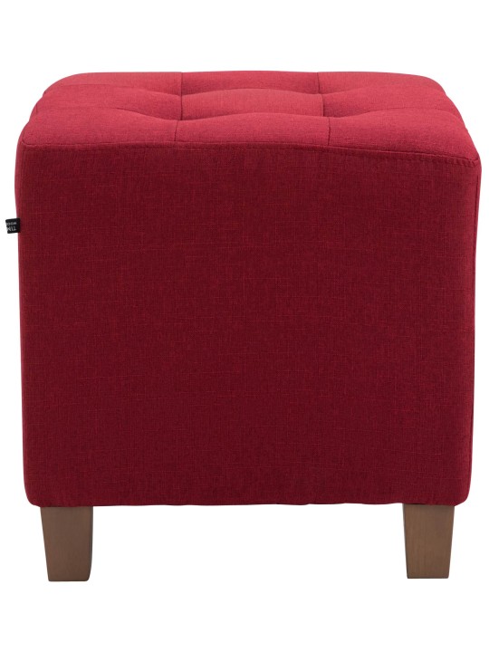 Banqueta Faraó, luz antiga, vermelho Banqueta Faraó, luz antiga, vermelho