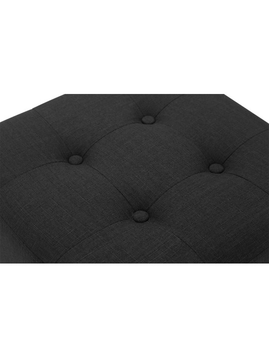 Banqueta Faraó, luz antiga, preto