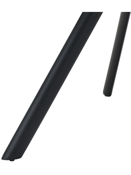 Cadeira de jantar em tecido Scott, cinza escuro