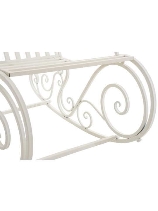 Cadeira de balanço Smilla, branco
