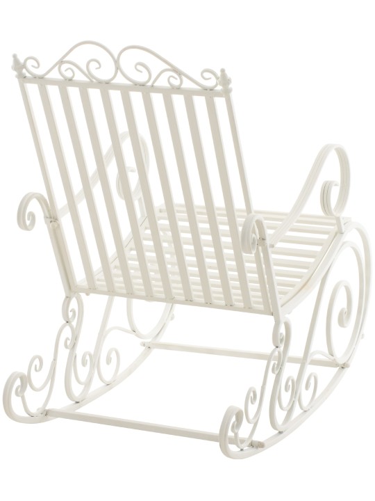 Cadeira de balanço Smilla, branco