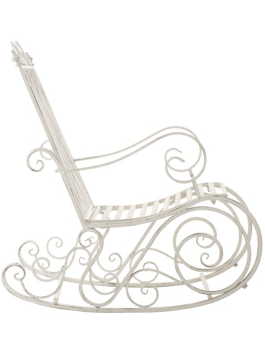 Cadeira de balanço Smilla, branco antigo Cadeira de balanço Smilla, branco antigo