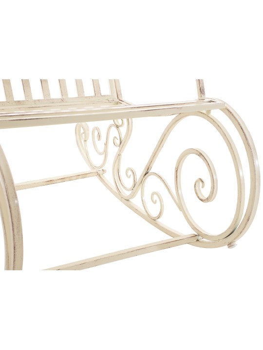 Cadeira de balanço Smilla, creme antigo