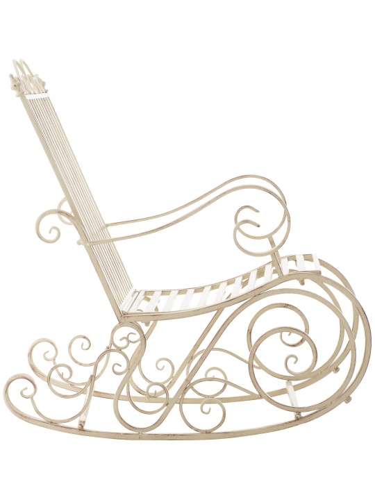Cadeira de balanço Smilla, creme antigo