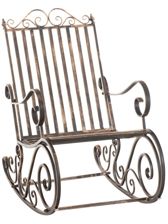 Cadeira de balanço Smilla, bronze