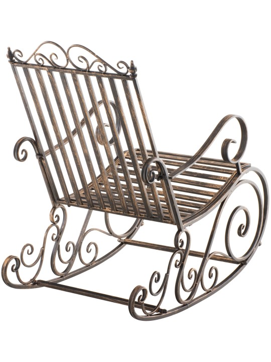 Cadeira de balanço Smilla, bronze