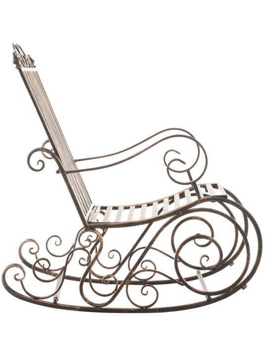 Cadeira de balanço Smilla, bronze