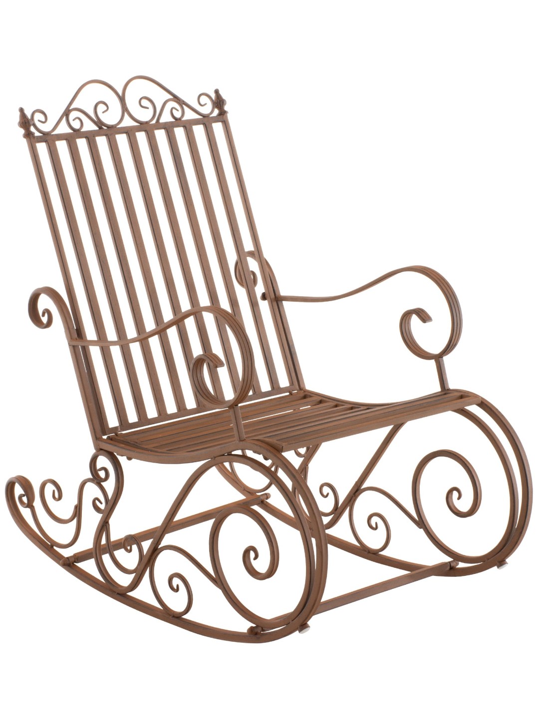 Cadeira de balanço Smilla, castanho