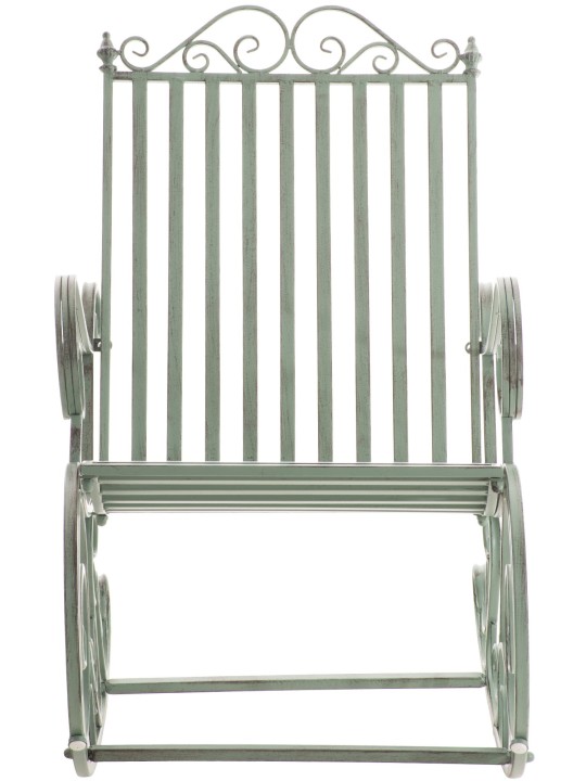 Cadeira de balanço Smilla, verde antigo