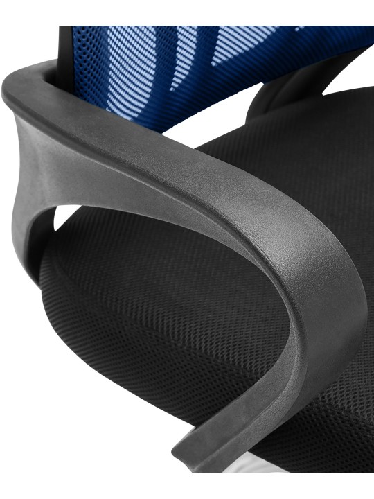 Cadeira para visitantes Eureka, azul