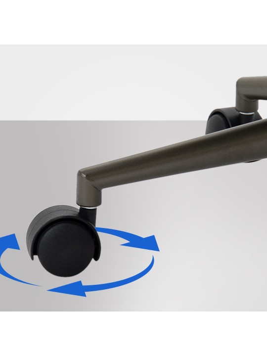 Cadeira de escritório Pocatello, preto antigo