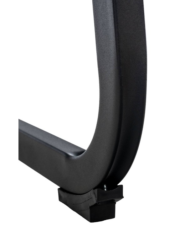 Conjunto de 2 cadeiras de jantar em veludo Vermont, preto