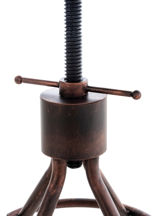 Conjunto de 2 bancos altos Hanam, bronze Conjunto de 2 bancos altos Hanam, bronze