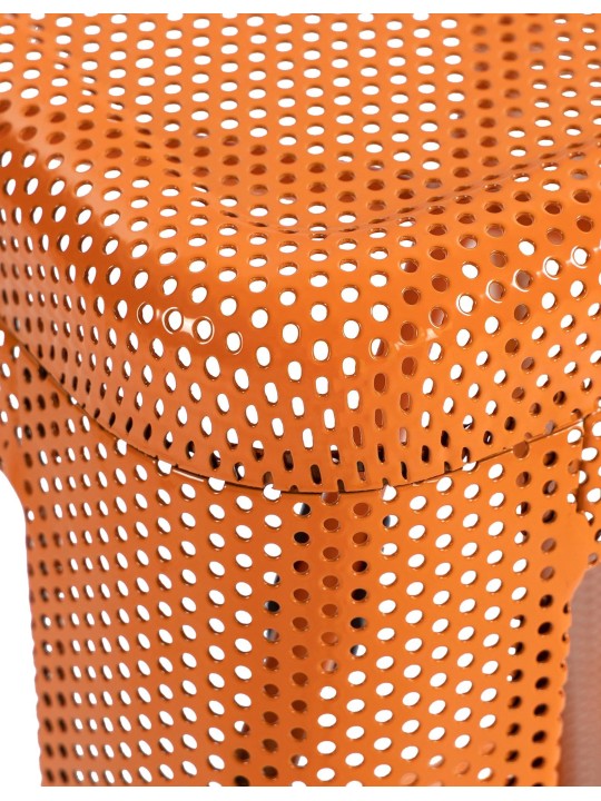 Conjunto de 4 bancos altos Fletcher, laranja