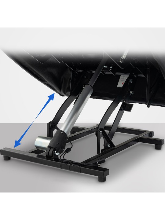 Poltrona Andover em couro sintético, castanho