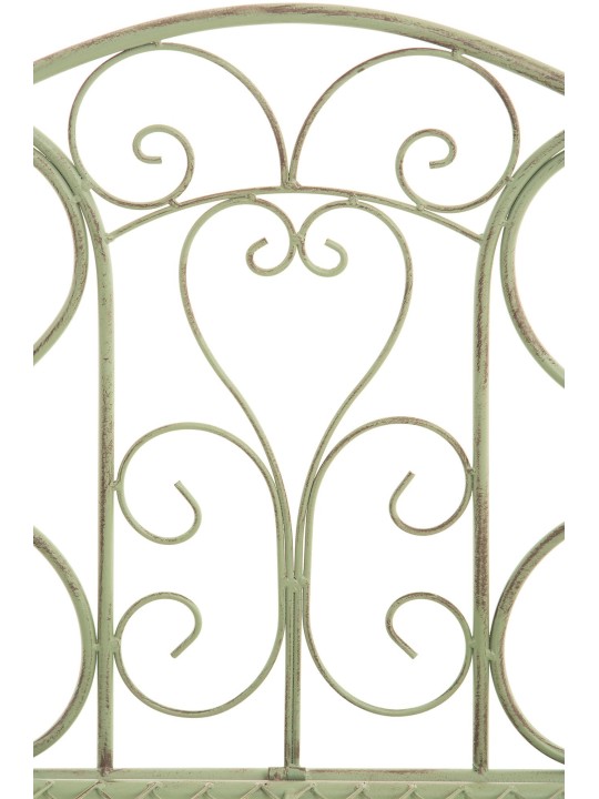 Banco de jardim Tara, verde antigo