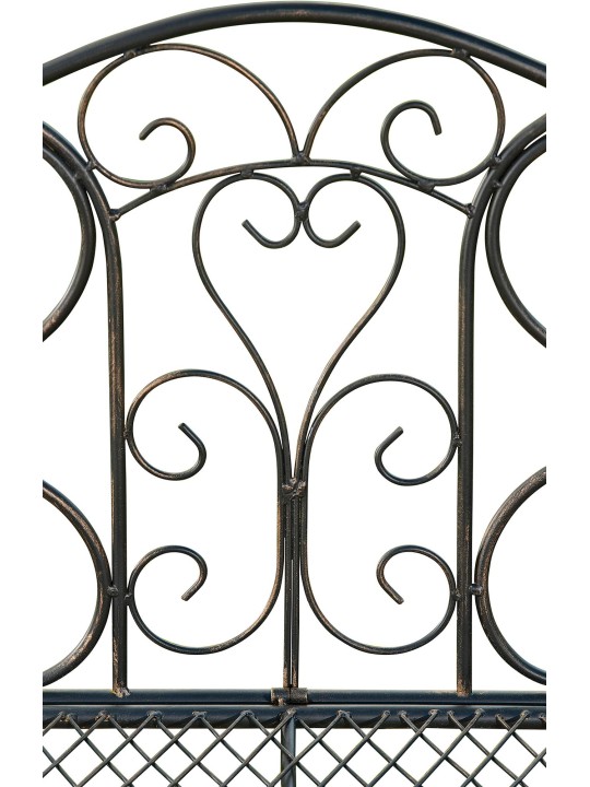 Banco de jardim Tara, bronze Banco de jardim Tara, bronze