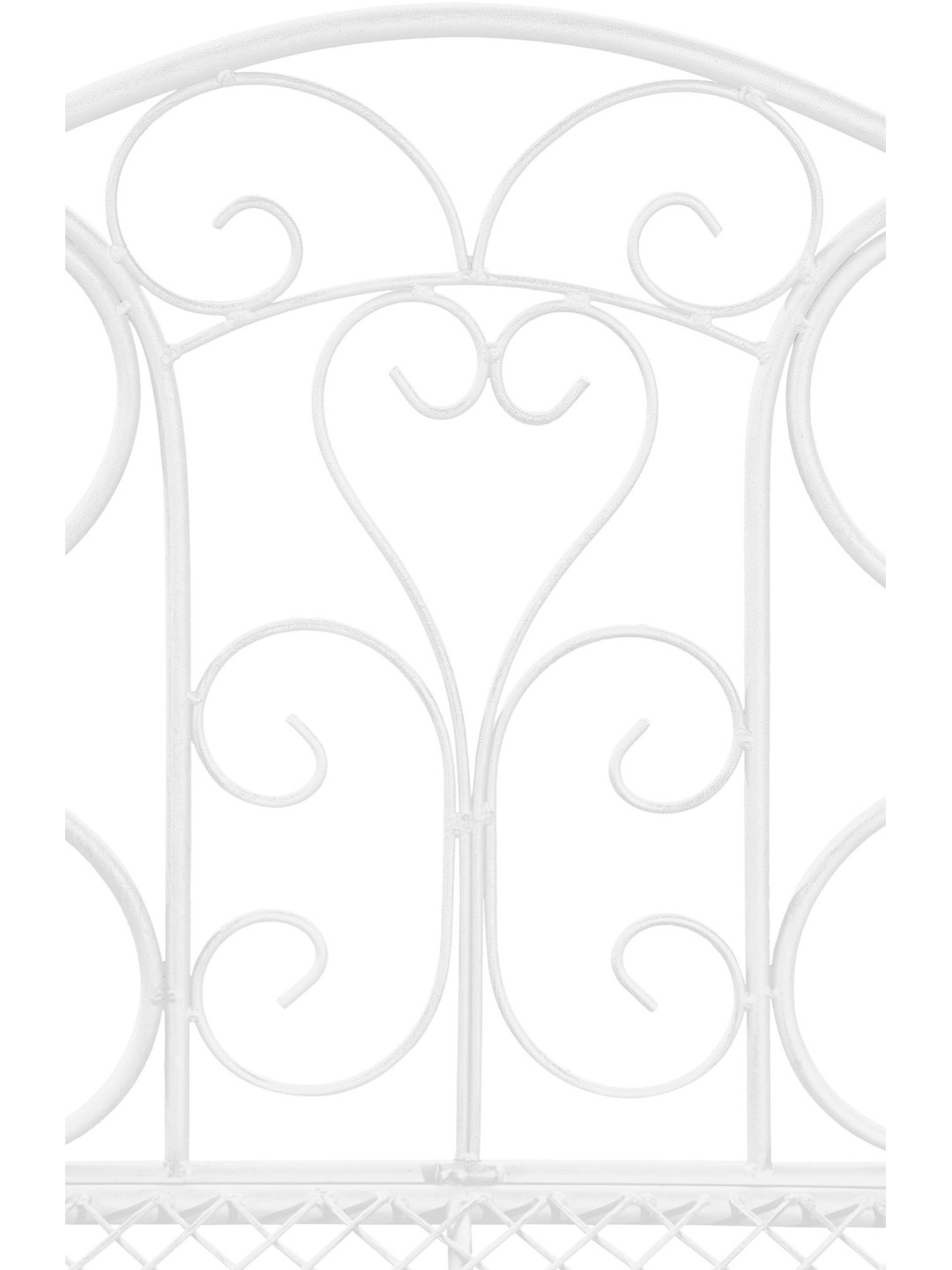 Banco de jardim Tara, branco