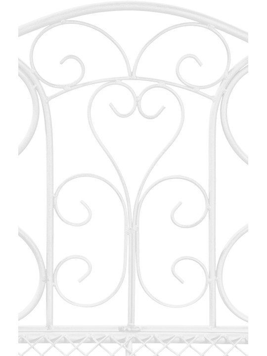 Banco de jardim Tara, branco Banco de jardim Tara, branco